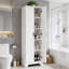 Grande armoire de rangement polyvalente à 2 portes avec tablettes réglables-1848243272-1848243279