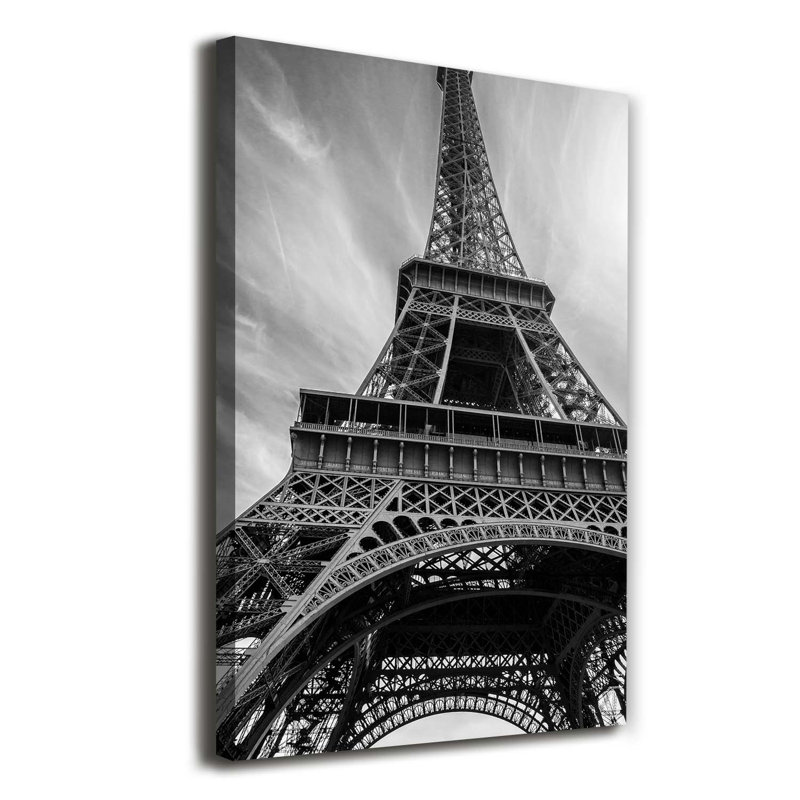Eiffel Tower Paris - Wrapped Canvas Print