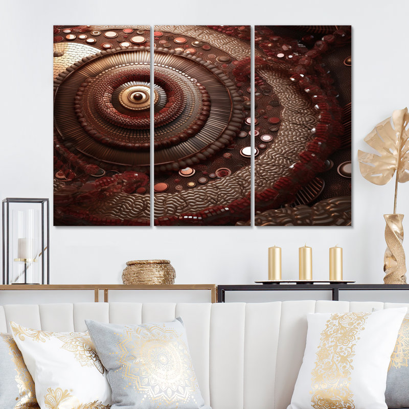 «Golden Morning Glory», peinture sur toile bleu sarcelle II, H 40 po x l 60 po x P 1 po