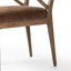 Chaise de salle à manger rembourrée en polyester DEIDRE-120144927