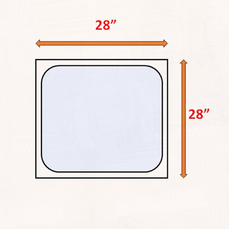 Repose-pieds d'extérieur entièrement assemblé avec coussin - Osier tissé à la main et structure en aluminium