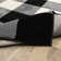 Tapis noir / ivoire Schoffer