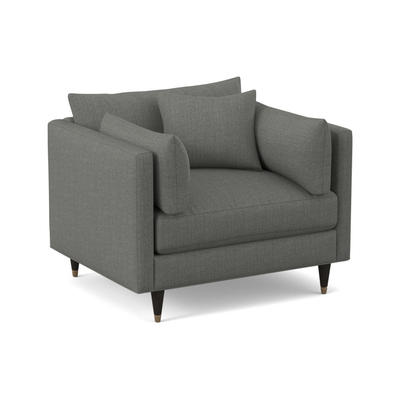 Touffeté de 45 po de largeur Zehava, Vibe Smokey Chenille