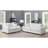 Upholstered Sloped Arm Loveseat