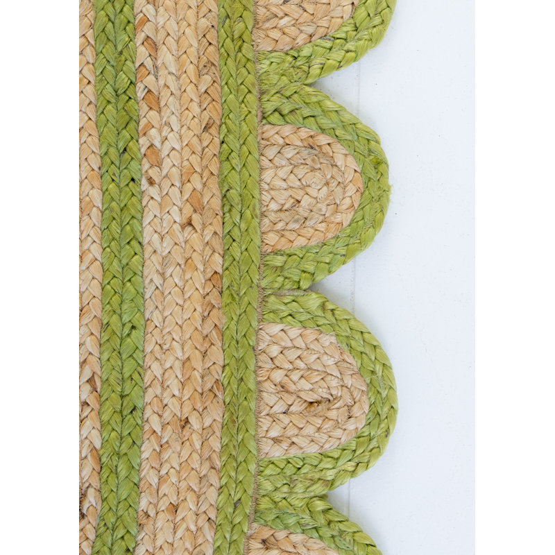 Hand Braided Jute / Sisal Area Rug, Rectangle 2' x 3'