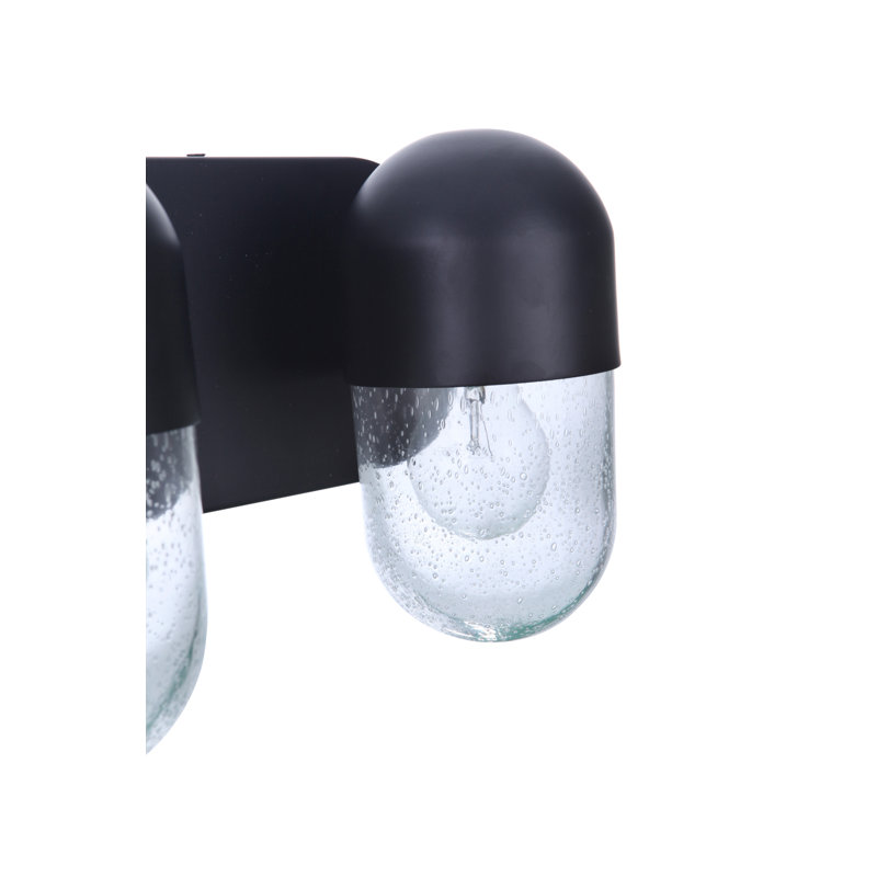 Rochel 3 - Light Bath Bar, Black