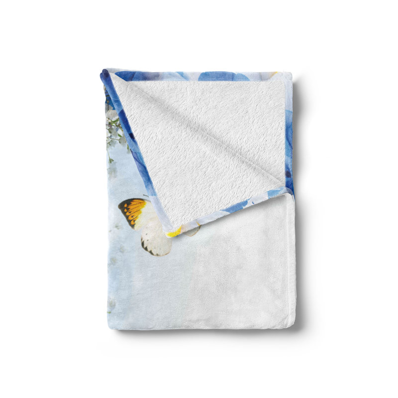 Hand Woven Throw Blanket, 70" x 90"