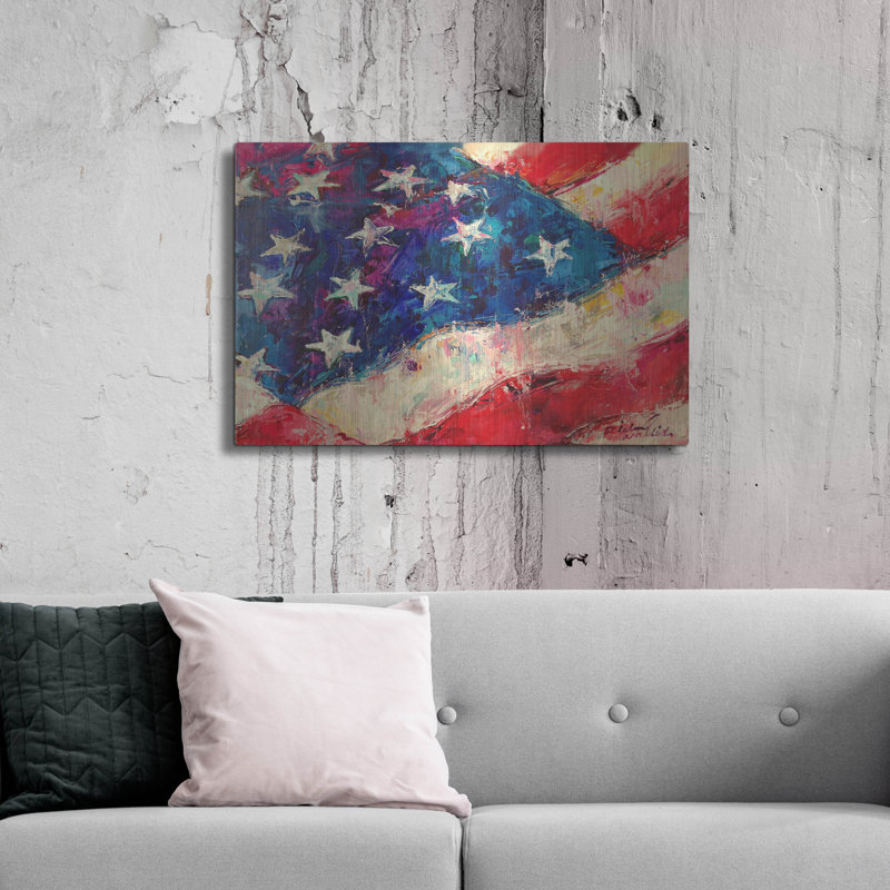 "Artflag" par Richard Wallich, H 24 po x l 36 po