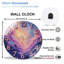 Horloge murale avec horloge murale 12 po