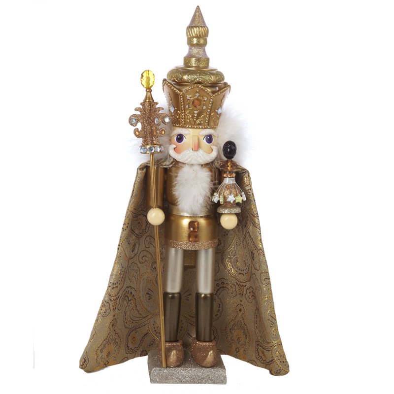 Hollywood Gold King Nutcracker