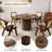 Cuji 47'' Round Pedestal Dining Table-1098238370