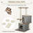 Dilley 44'' H Cat Tree