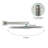 Rain Adjustable Shower Head 1.8 GPM GPM