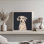 «Hey Spotty Dog» par Sary et Saff, reproduction d'art sur toile