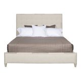 Thom Filicia Home Chatfield California King Upholstered Low Profile Panel Bed