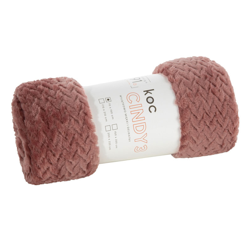 Cindy Bedspread, Pink