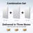 30''H Recessed Or Surface Wall Mount Bathroom Medicine Cabinet With Adjustable Glass Shelves-202083411