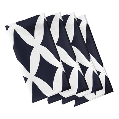 Chelsey-May Polyester Geometric Square Napkin