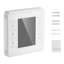 Thermostat programmable 7 jours pour climatiseur avec pompe à chaleur - blanc