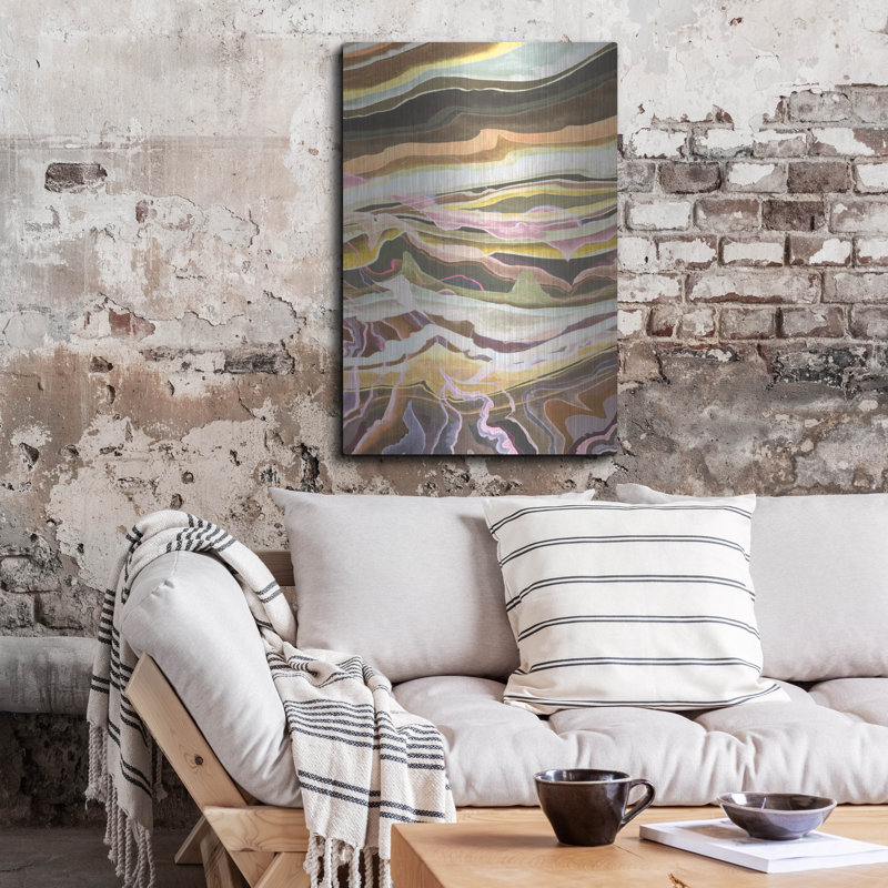 «Warm Minerals I» par Grace Popp, H 36 po x l 24 po