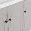 Meuble-lavabo autoportant 48 po et 3 portes d'armoire à fermeture en douceur (emballage KD) - sans le lavabo