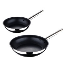  Glass Lid for 12.5 Inch Black Cast Iron Skillets Frying Pans,  32cm Tempered Lids for Dutch Ovens, 12.5In Pan Cover with Silicone Rim for  Stock Pots, Heat Resistant Handle, Dishwasher Safe