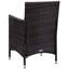 Chaise de patio avec coussin Astrid-22810576