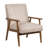 25.38'' Wide Wood Frame Armchair-670915848