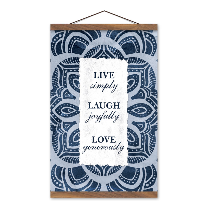 Décoration murale "Live, Laugh, Love"