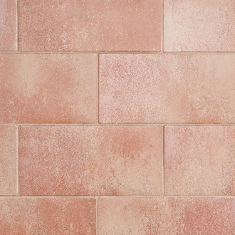 Kaleo 7.08 in. x 14.17 in. Matte Porcelain Terracotta Look Floor and Wall Tile(10.76 Sq. Ft. / Case), Brick