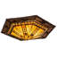 Rustic Lodge 6 - Light Flush Mount
