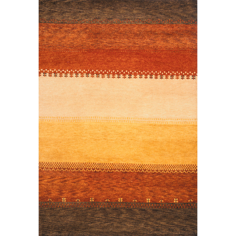 Havsa Wool Striped Indoor Rug, Rectangle 7'6" x 9'6"