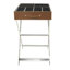 Porte-bouteilles en acier inoxydable Milt Modern-2083147070