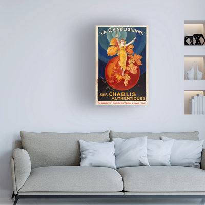 Art sur toile Marcus Jules CHABLIS
