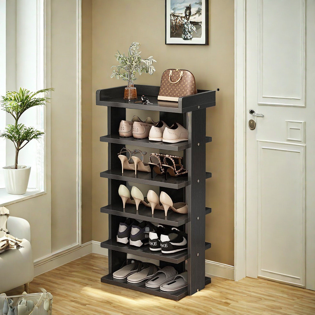 Latitude Run® 6Tier 12 Pair Rack Corner Shoe Rack - Wayfair Canada
