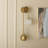 Favets Iron Flush Mounted Sconce