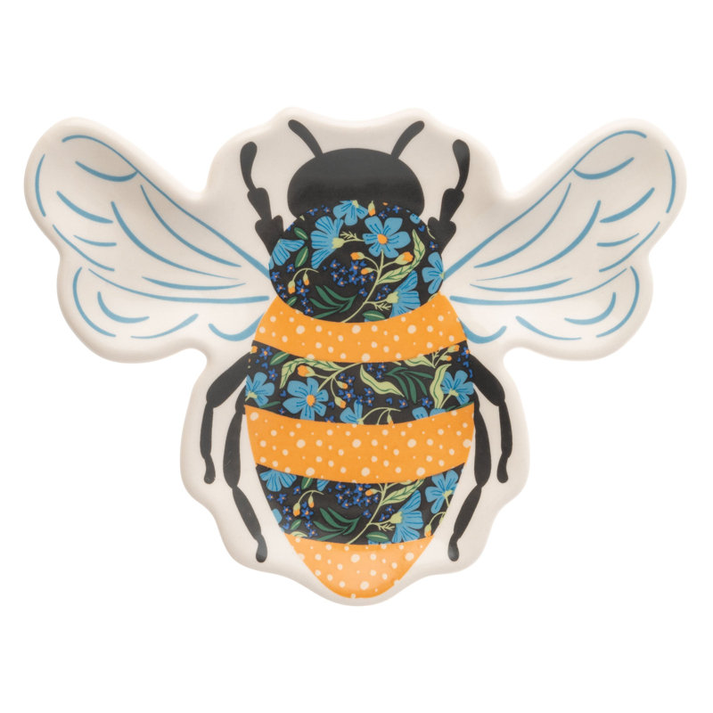 PLATEAUX À BIJOUX EN CALICO ABEILLE