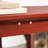 Glass Cabinet With Illuminated Interior - 2 Doors, 1 Drawer, Adjustable Shelves, Cherry, Bulb, Falling Protection Precaution Charming Curio Display Feature Guarantee-1381547568