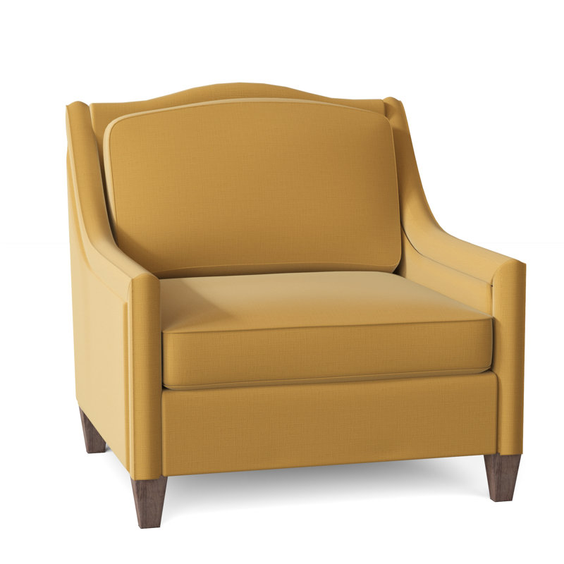 Jill Upholstered Accent Chair, Highlander Goldenrod