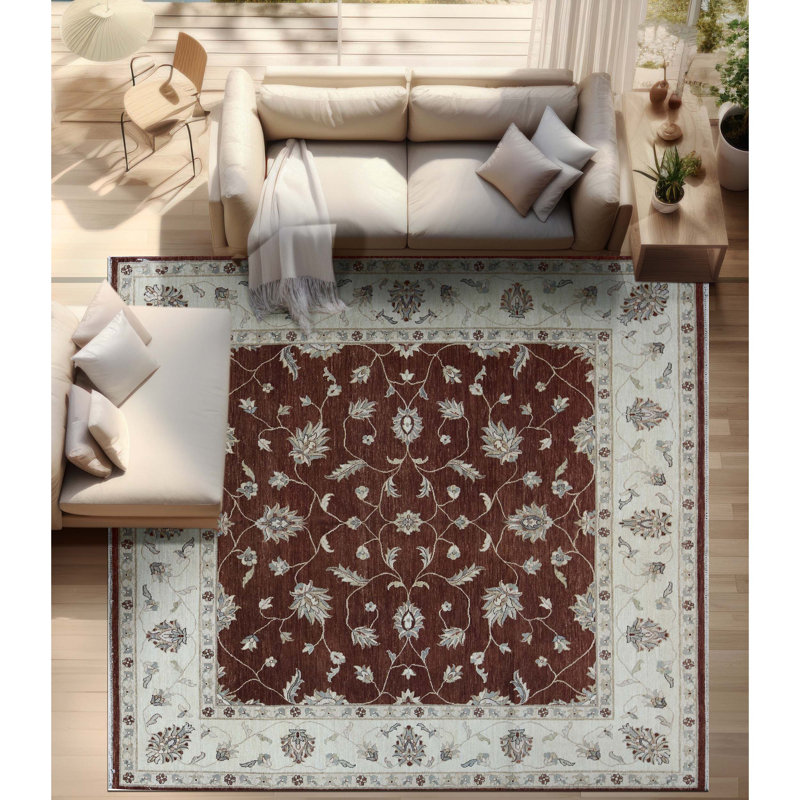 Hand Woven Wool Oriental Area Rug