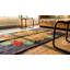 Tapis crocheté Antique Antique American