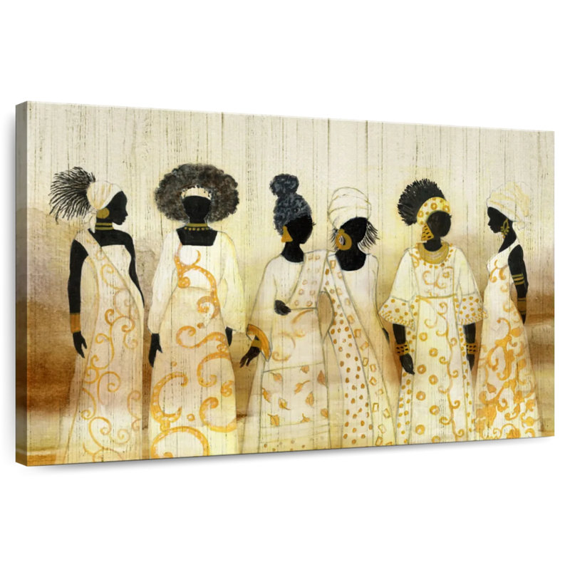 Leisha Six Queens, 30" H x 45" W