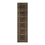 Fine Vibrance One-of-a-Kind 3'2" X 12'3" Hand Knotted Area Rug