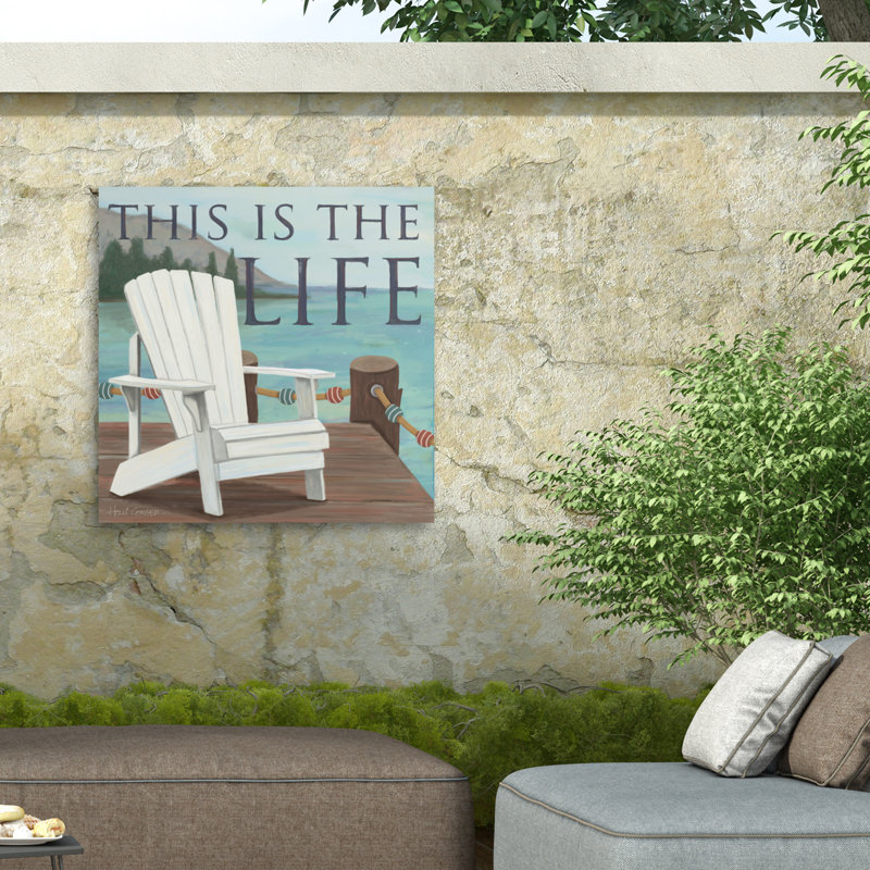 Toile extérieure Holli Conger Burnes, H 24 po x l 24 po x P 1,5 po