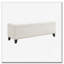 Banc de rangement en lin capitonné-715708959