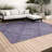Machine Washable Indoor/Outdoor Chantille ACN2880 Plaid Rug-308707855-308707850