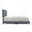 Lit plateforme tapissier en lin-1358520-1358521