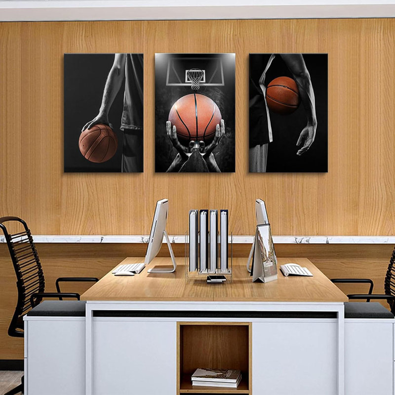 3 Piece Wrapped Canvas Print, 60cm H x 40cm W