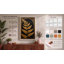 Golden Fern Study Botanical - Wrapped Canvas-968116617-968116619