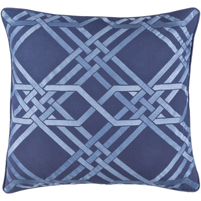 Pagoda Geometric Linen Pillow Cover